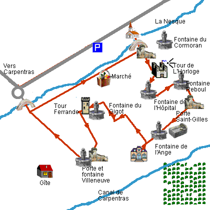 circuit des fontaines